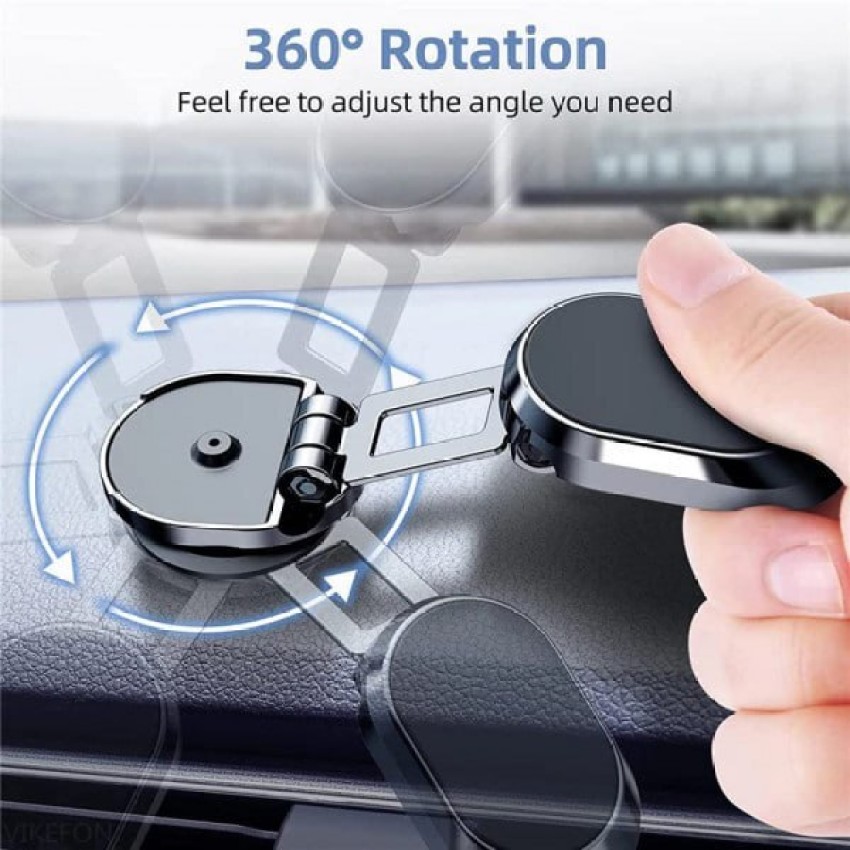 SILTREE 360 Degree Rotation Reusable Car Magnetic Mobile Holder  Dashboard/Windscreen at Rs 450, Mohali