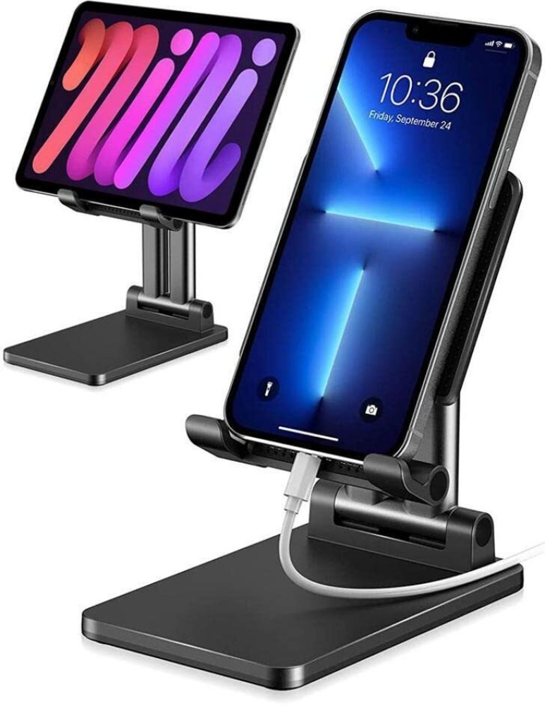 TECHGEAR Mobile Stand Holder -Angle & Height Adjustable Desk Cell