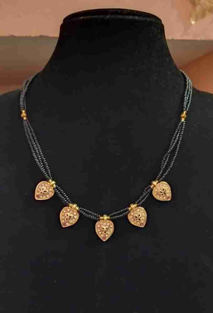 Black beads sales chain with kasulu
