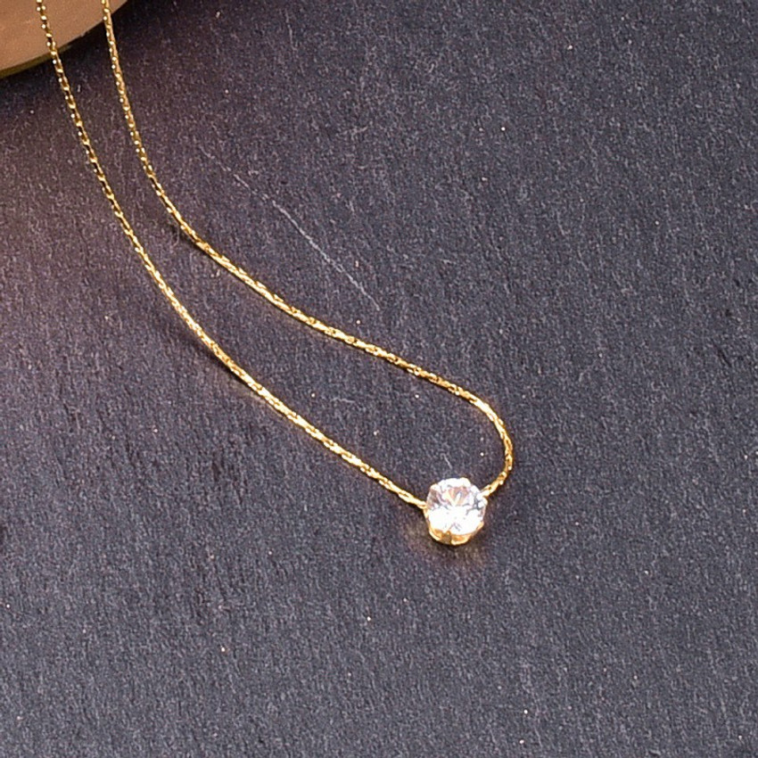Chain with single diamond store