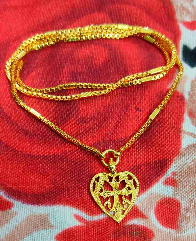 A to B Guarantee Gold Covering Guarantee Christian Dollar Chain