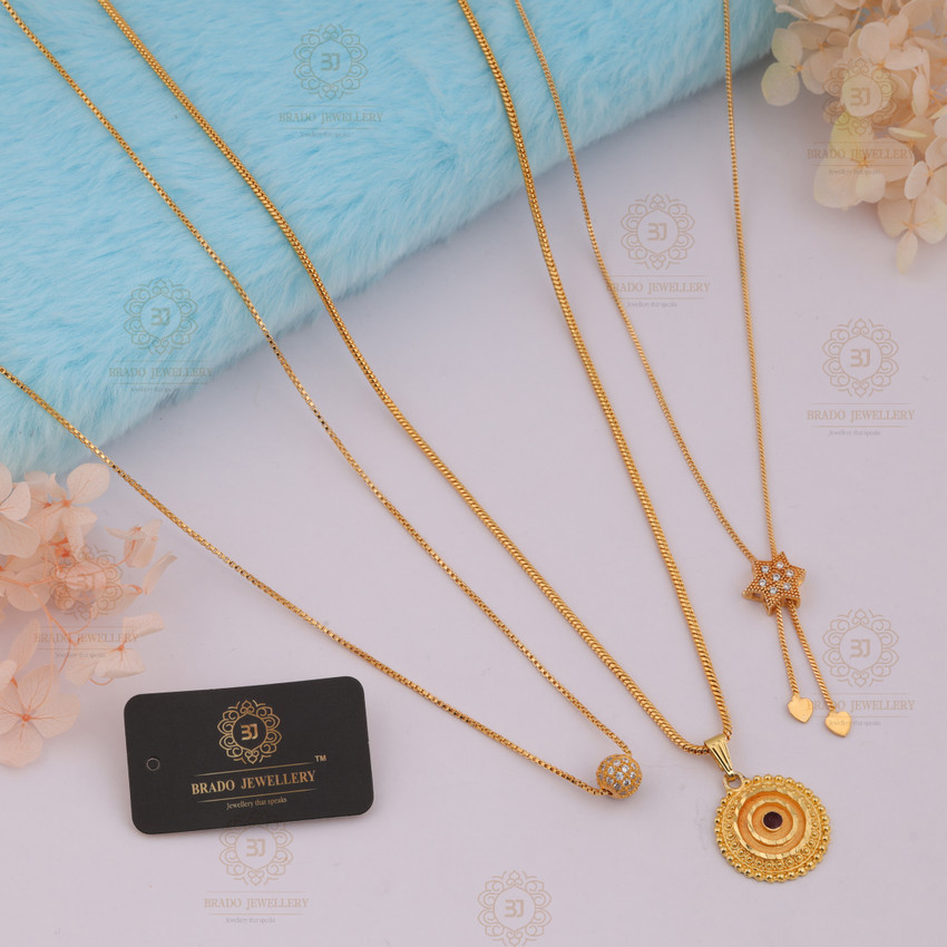 Decent gold necklace designs deals