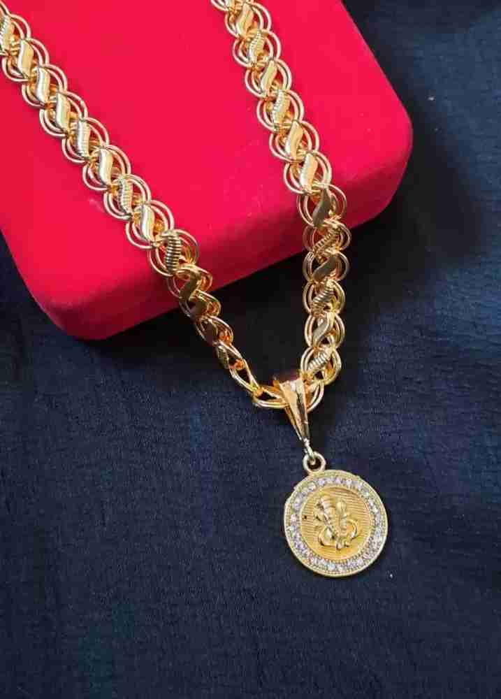 OFBOSMI New style new year gold PENDANT chain for man and boy Gold