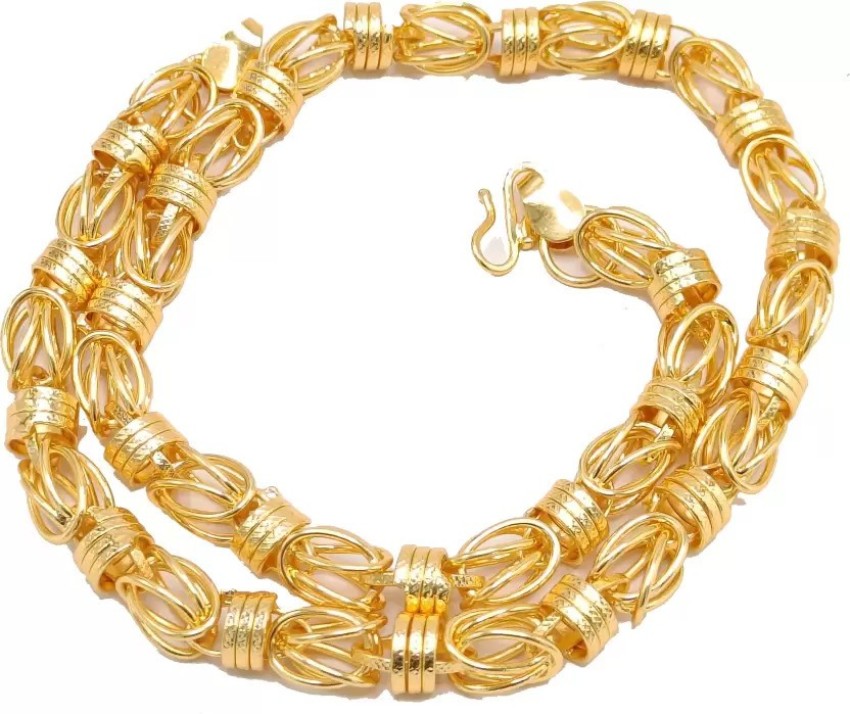 LABHUBAMON New style new year gold chain for man and boy Gold