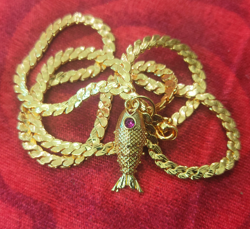Gold baby on sale chain with price
