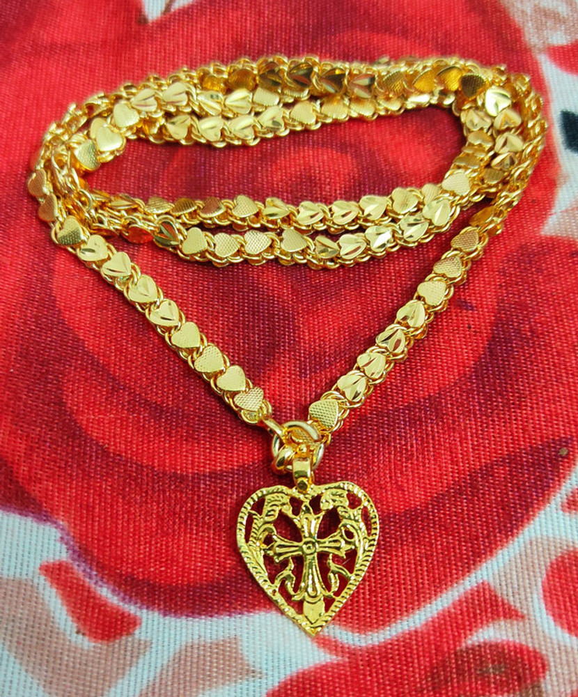 A to B Guarantee Gold Covering Guarantee Christian Dollar Chain