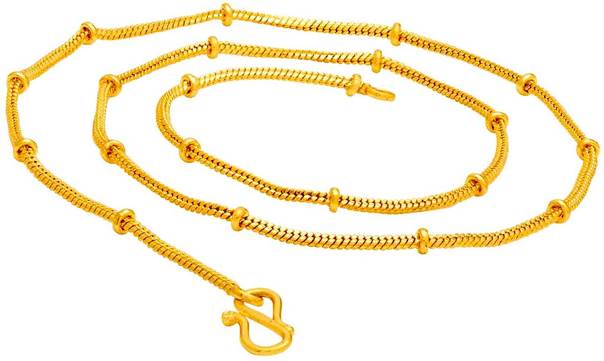 Maalgodam Golden Chain for Men s Women Boys 18