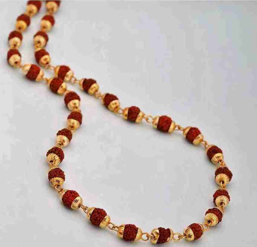 Mens on sale rudraksha chain