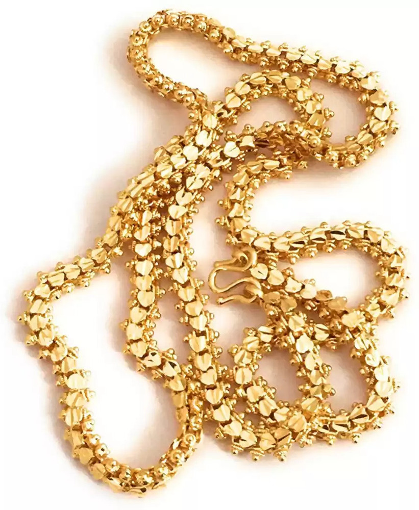 Flipkart gold plated chains hotsell