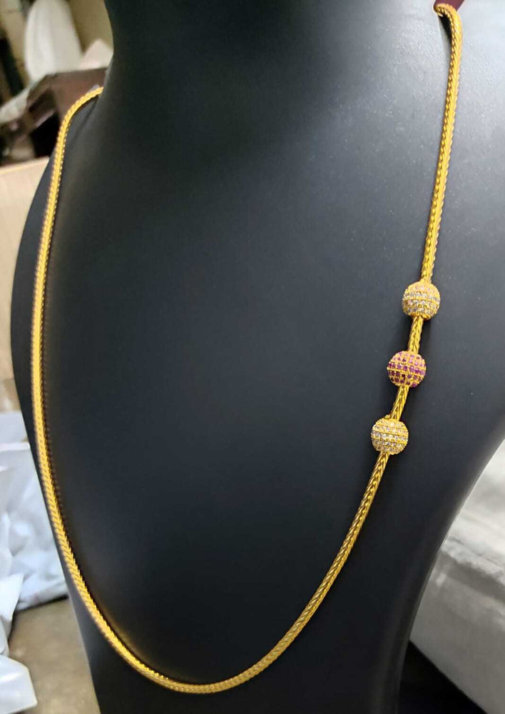 Mugappu chain gold 2025