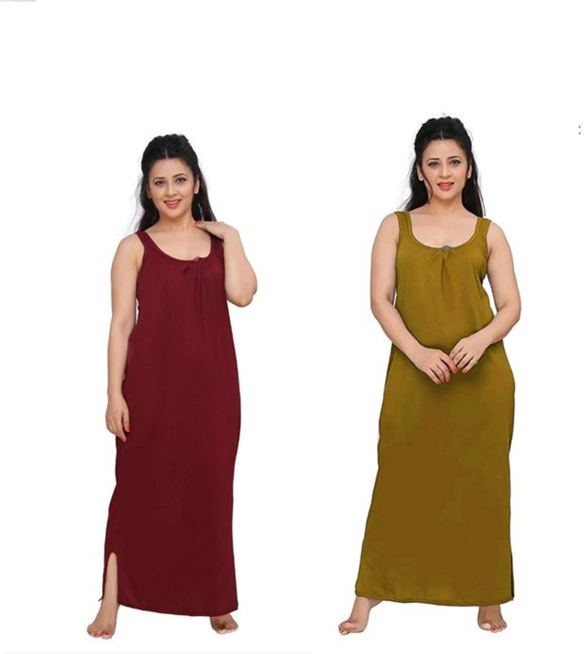 PHFS Women Nighty Set Buy PHFS Women Nighty Set Online at Best