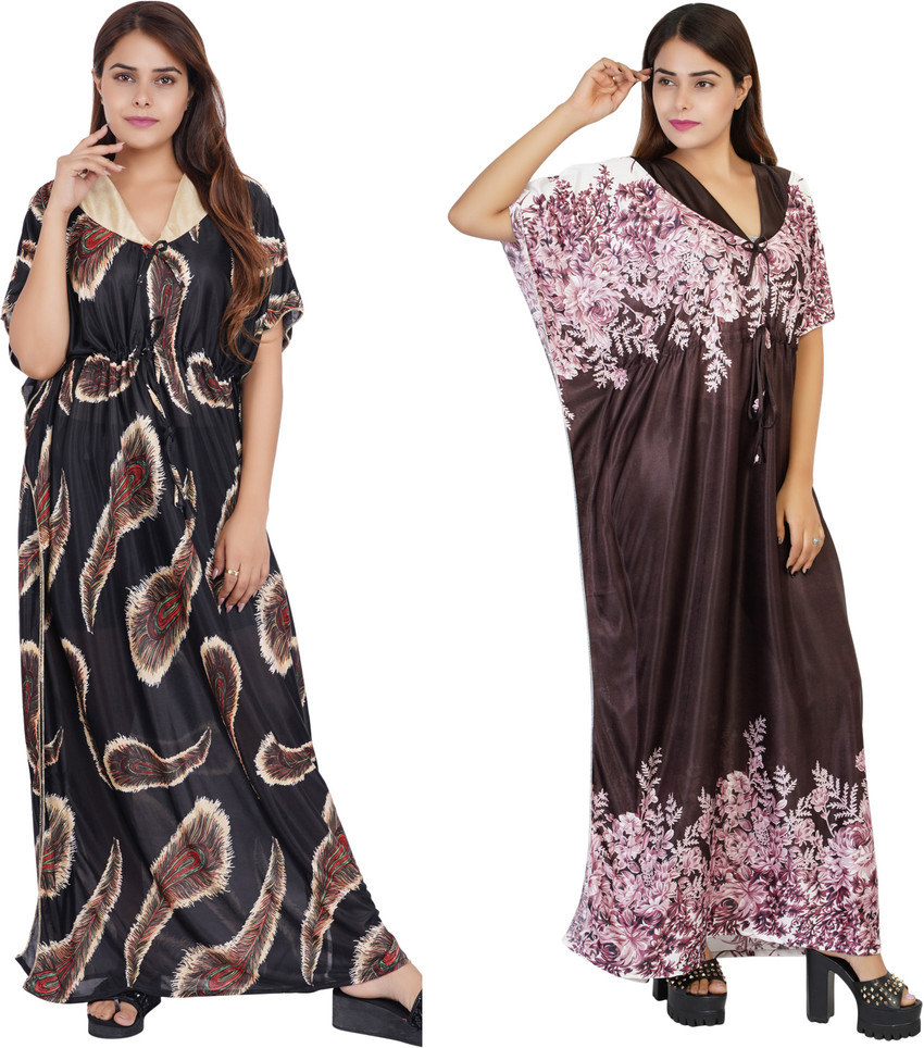 Beautiful night dresses sales flipkart