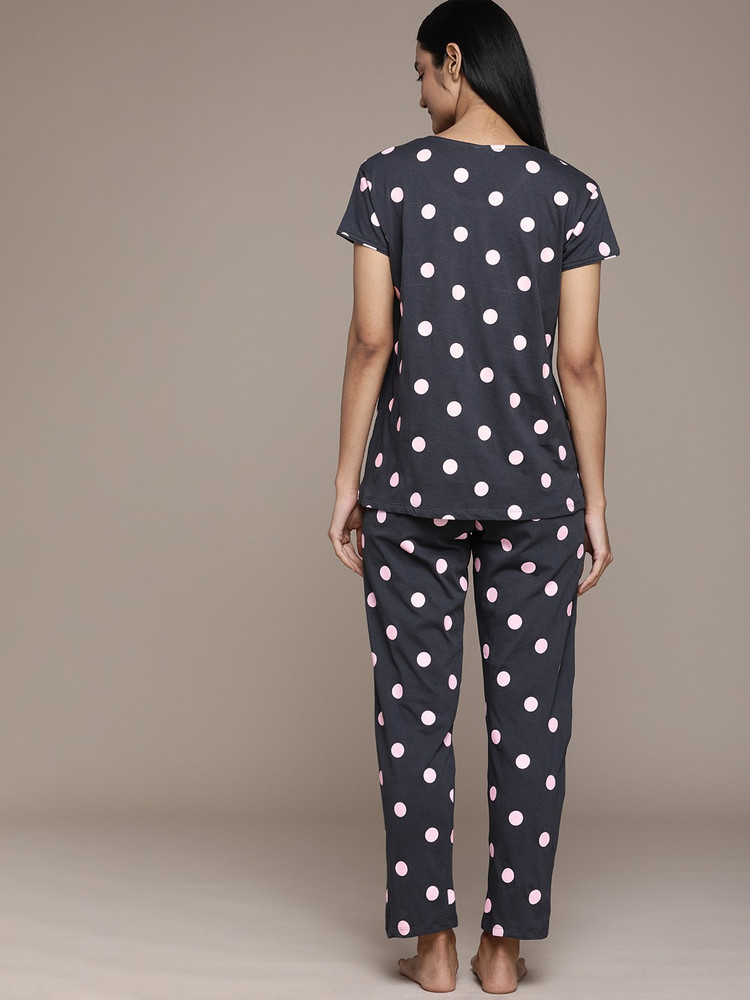 Womens polka hotsell dot pyjamas