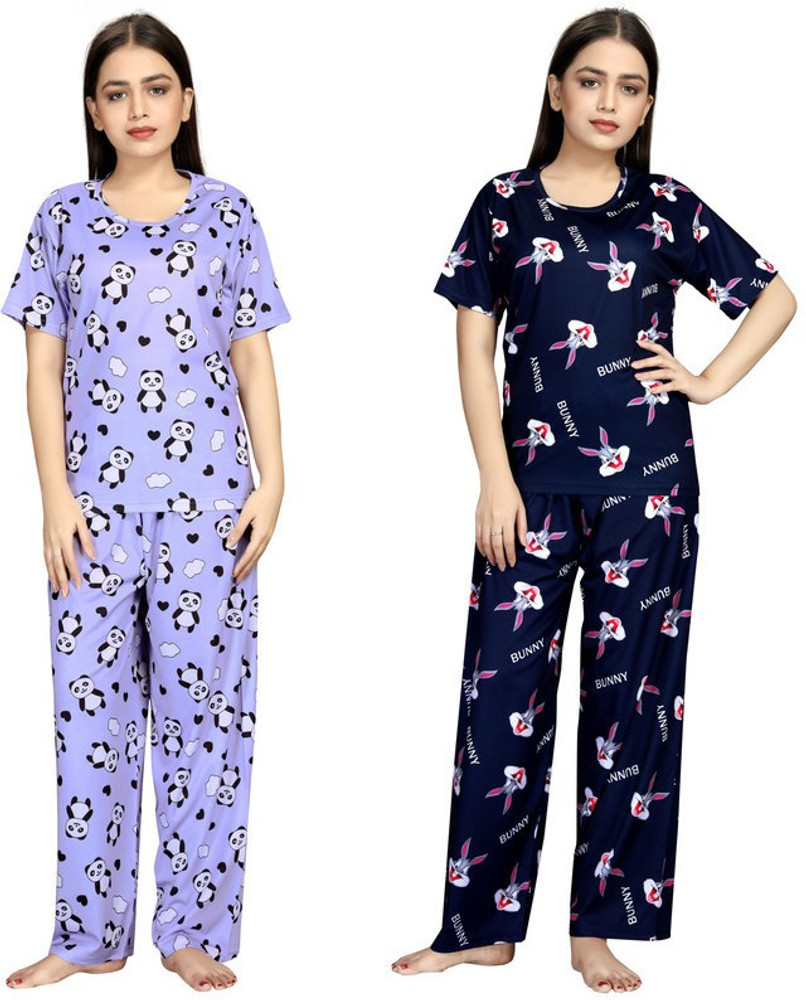 Flipkart night dress for ladies online
