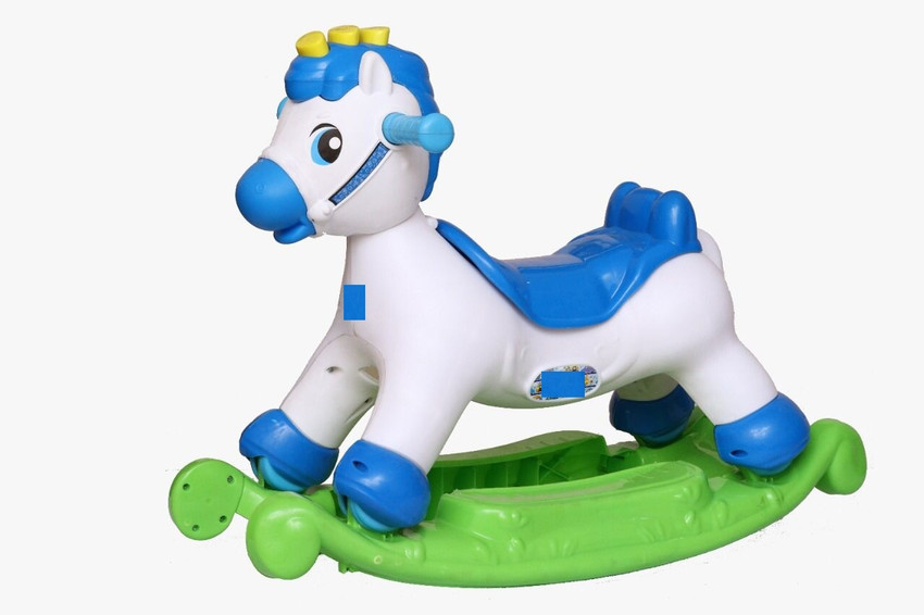 DA BULL INTERNATIONAL Rocking Riding Horse 2 in 1 Multi Function Music Light For 1 to 5 Years Kids Rocking Riding Horse 2 in 1 Multi Function Music Light For 1