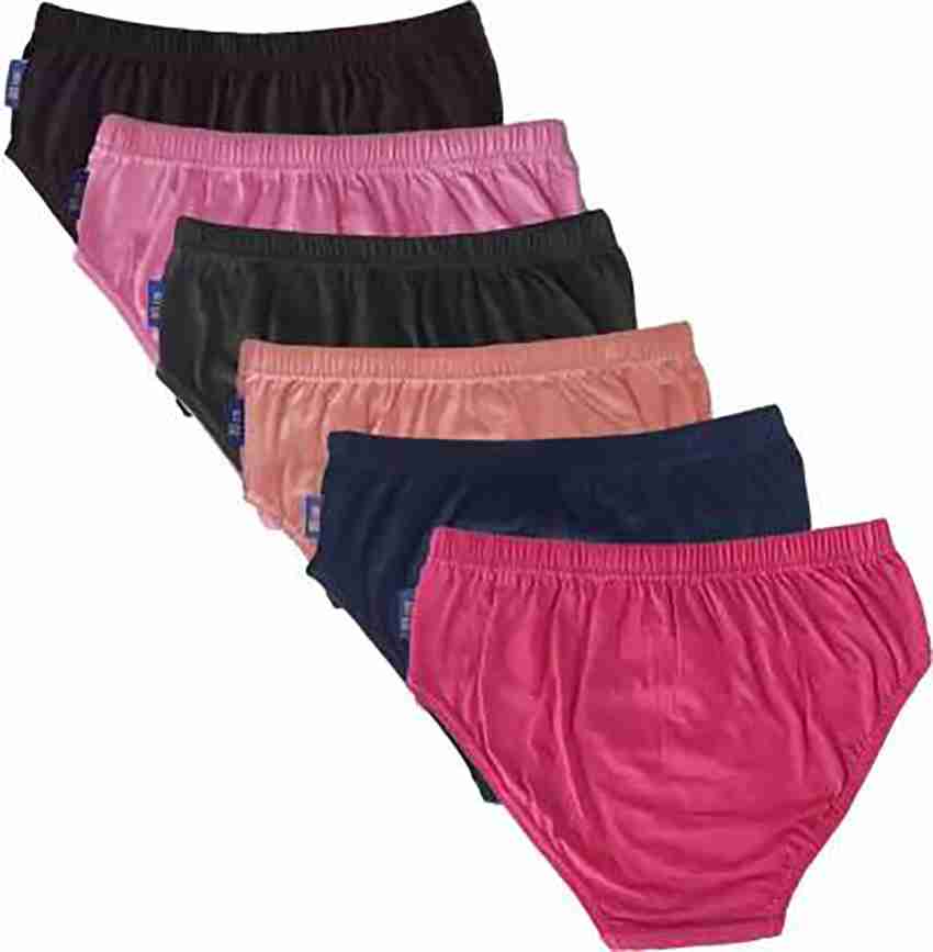Buy Aamarsh -Women Cotton Silk Hipster Multicolor Panties Combo -100%  Cotton ( Pack of 6 ) ( Color : Blue,Pink,Grey,Purple,Yellow,Green ) (  Pattern : Solid ) Online at Best Prices in India - JioMart.