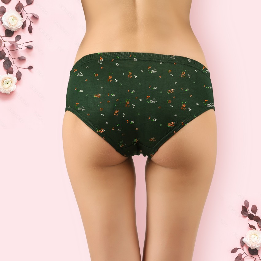 VAISHMA Women Hipster Dark Green Panty - Buy Dark Green VAISHMA Women  Hipster Dark Green Panty Online at Best Prices in India