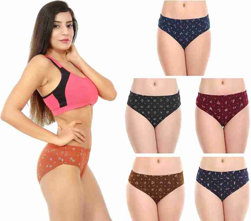 D1 DIFFERENT ONE Women Hipster Multicolor Panty - Buy D1 DIFFERENT ONE  Women Hipster Multicolor Panty Online at Best Prices in India