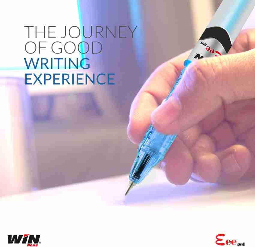 Gel pen writing outlet