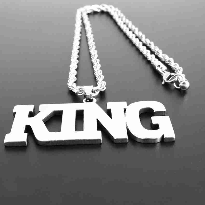 Silver chain for men with name outlet