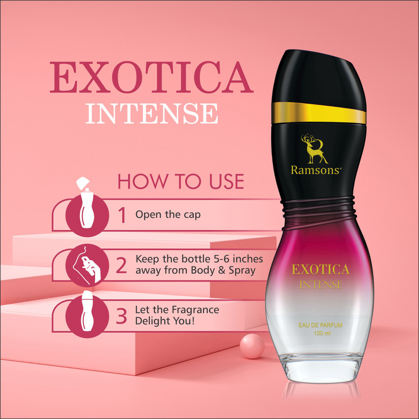 Buy RAMSONS Exotica Intense Eau de Parfum 100 ml Online In India