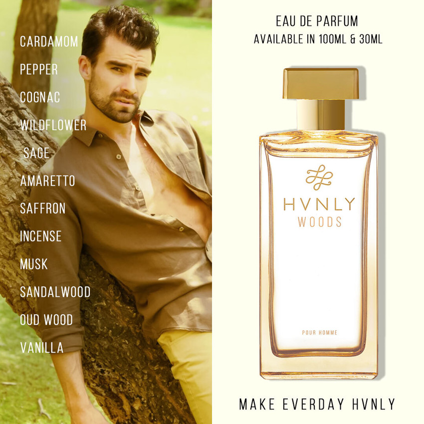 Buy HVNLY Woods Woody Long Lasting Strong Eau De Parfum for Mens
