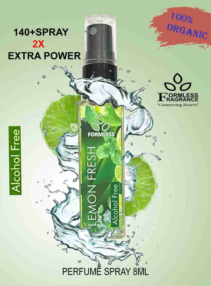Buy FORMLESS Lemon Fresh Alcohol Free Spray Perfume 8 ml