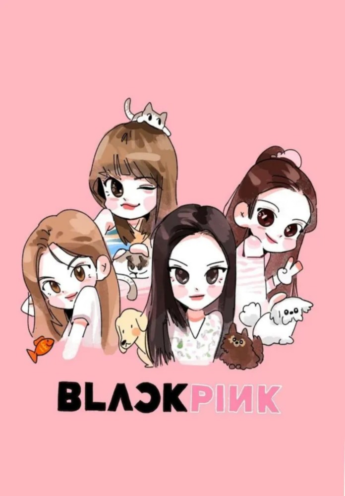 Blackpink Clipart Printable Kpop Custom Kpop Art BP - Etsy