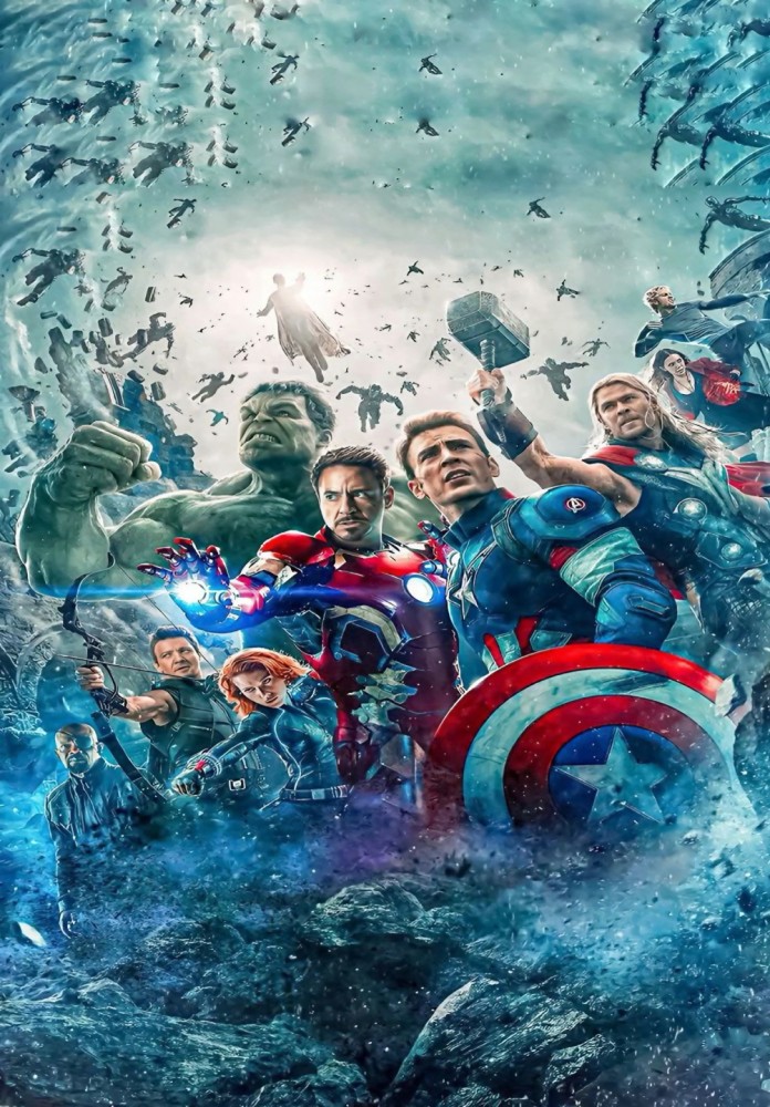 Avengers: Endgame Movie Posters Mural - Officially Licensed Marvel