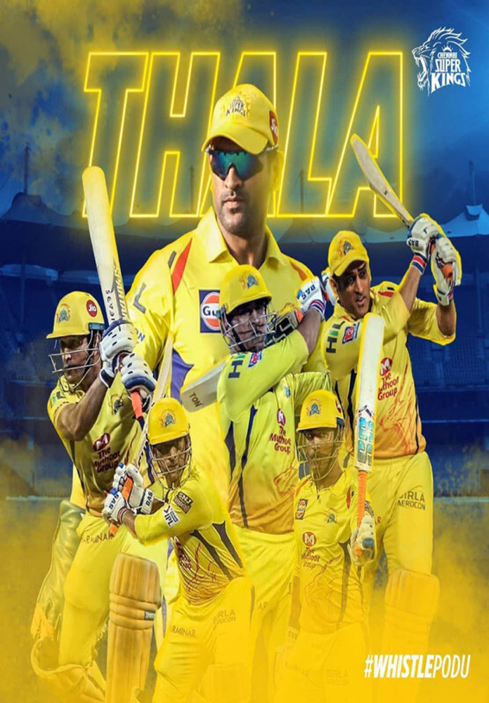 Dhoni Chennai Super Kings Wallpapers 2022