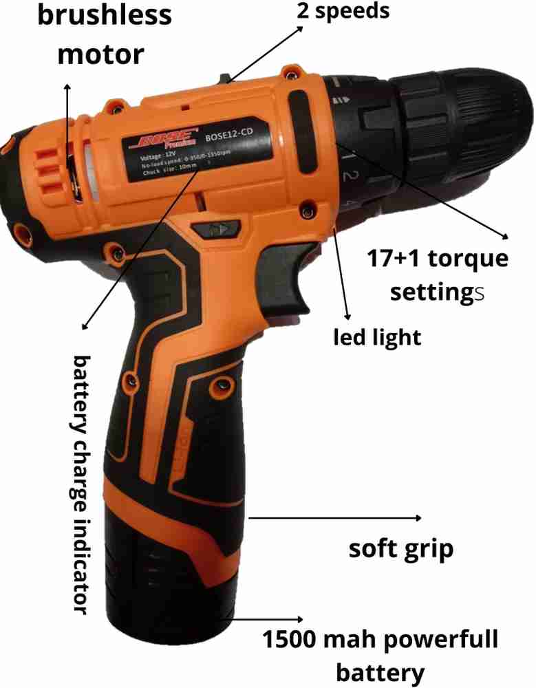 bose premium BOSE CD 12 PRO SERIES BP001 Cordless Drill Price in India Buy bose premium BOSE CD 12 PRO SERIES BP001 Cordless Drill online at Flipkart