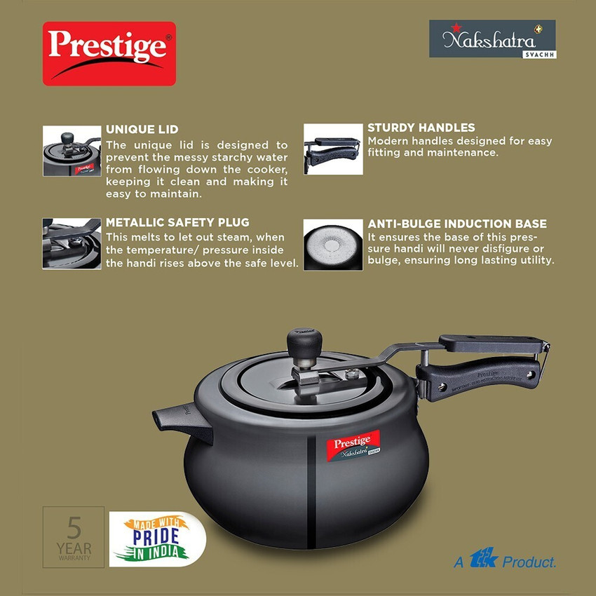 Prestige nakshatra cooker 5 ltr deals
