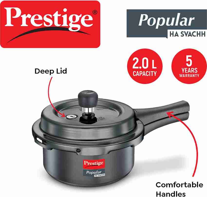 Prestige non stick pressure cooker 2 litre price outlet