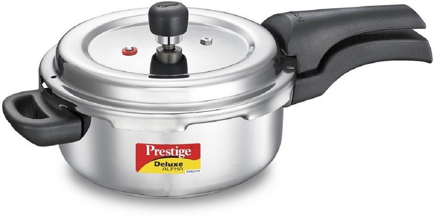 Prestige Deluxe Alpha SVACHH 3 L Outer Lid Induction Bottom Pressure Cooker