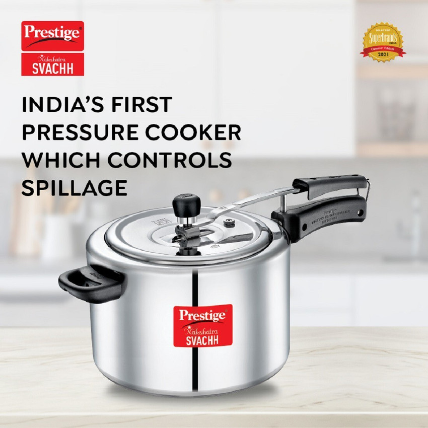Prestige Nakshatra Svachh 10 L Inner Lid Pressure Cooker