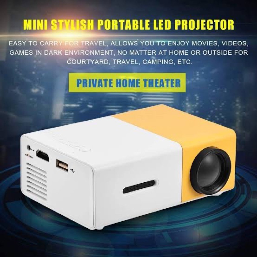 Proyector Hitoritabi, Proyector Yh300, Hitoritabi Proyector, 4k Spotlight  Projector, Native 1080p 5g Wifi Bluetooth Projector With Auto Keystone  Correction (White) : Electronics 