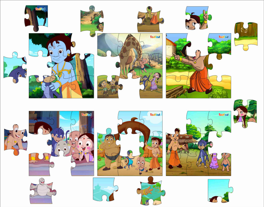 Wolfoo and Friends Wooden Kid Jigsaw Puzzle for Cartoon Fan Boys Girls: Buy  Online at Best Price in Egypt - Souq is now