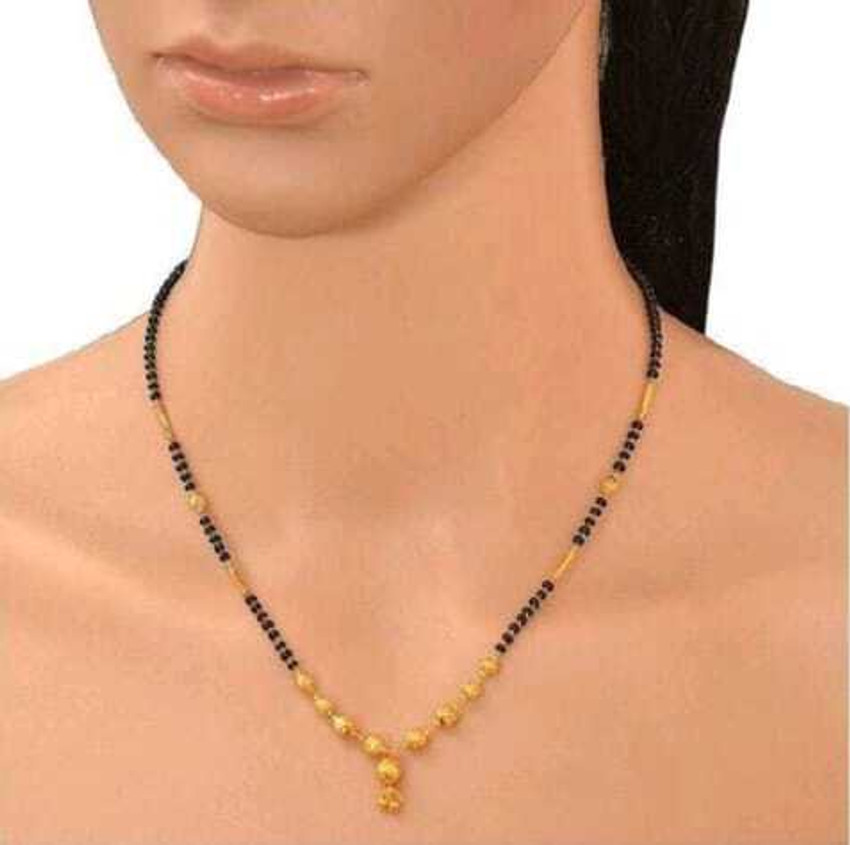 Short mangalsutra designs gold latest 2018 online
