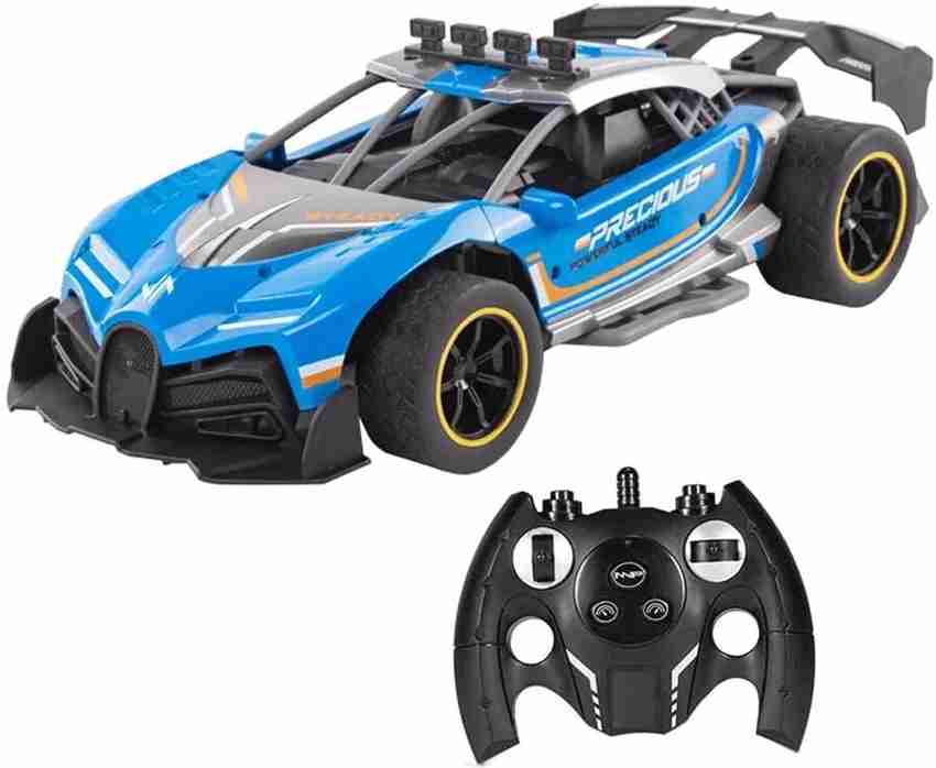 Remote Control Car RC Drift Car 1:16 Scale 4WD 18KM/H High Speed Model  Vehicle 2.4GHz with LED Lights Spray Rubber Tire Racing Sport Toy Car for