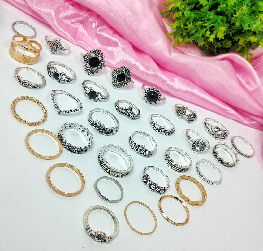 Metal ring shop for girl