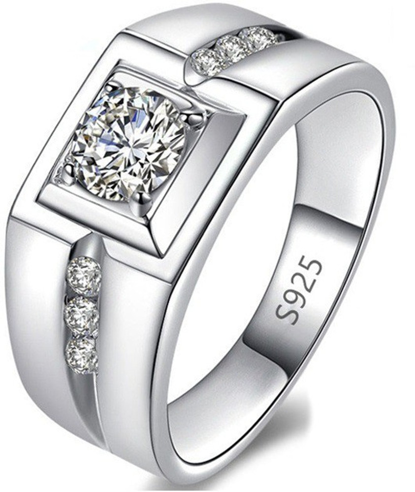SILVERSHOPE silver 92.5 rings man diamond engagement diamond colors moissanite rings Silver Diamond Ring Price in India Buy SILVERSHOPE silver 92.5 rings man diamond engagement diamond colors moissani...