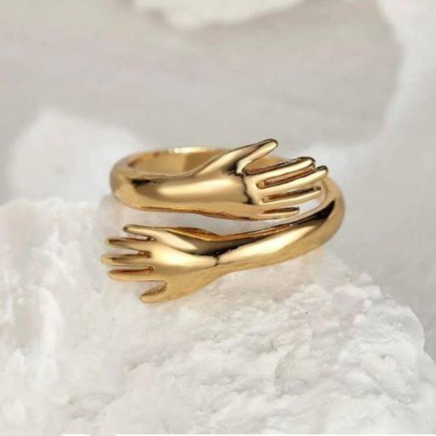 AVR JEWELS Alloy Gold Plated Ring Price in India Buy AVR JEWELS