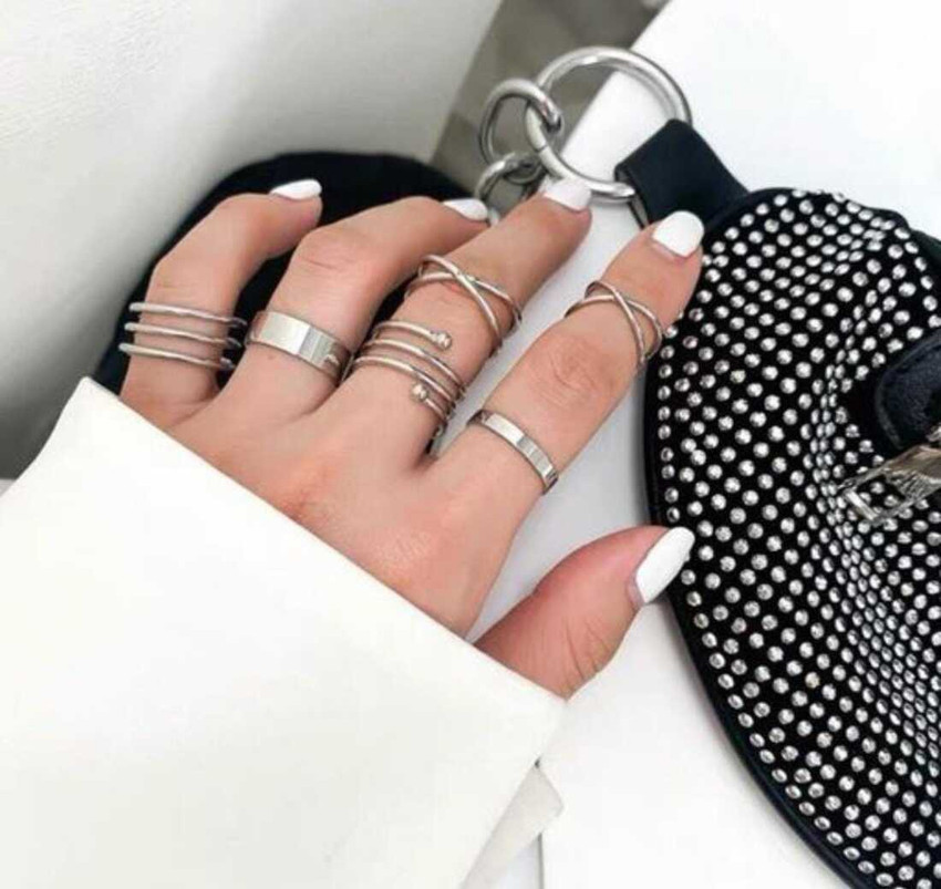Flipkart Jewellery Hub STYLIST COUPLE RING SET Alloy Cubic Zirconia Silver  Plated Ring Set Price in India - Buy Flipkart Jewellery Hub STYLIST COUPLE  RING SET Alloy Cubic Zirconia Silver Plated Ring