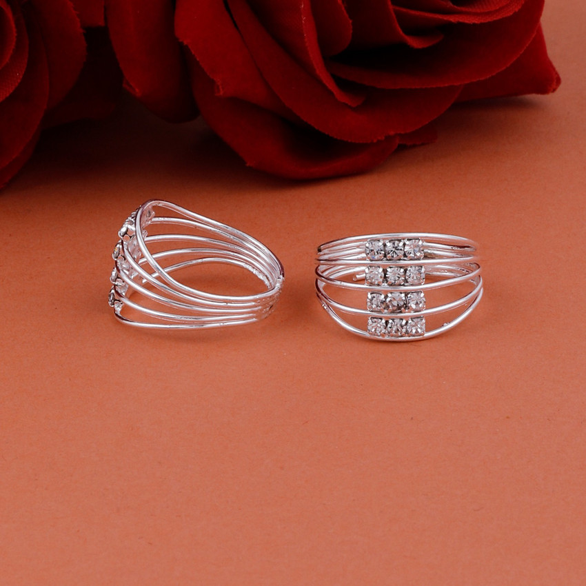 Silver bichhiya online shopping discount