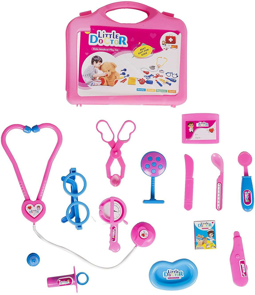 GoBaby Compact Medical Accessories Toy Set Pretend Play Sets