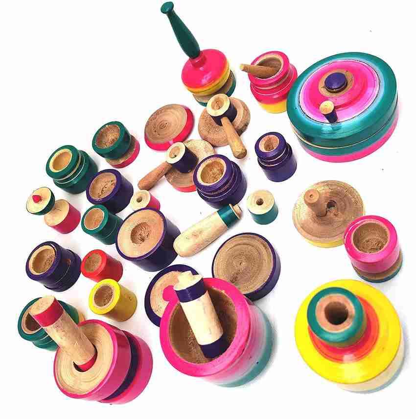 Wooden choppu set top