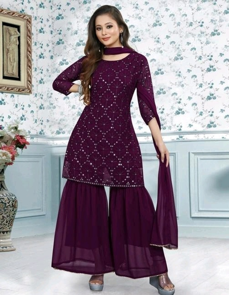 Sharara dress store on flipkart