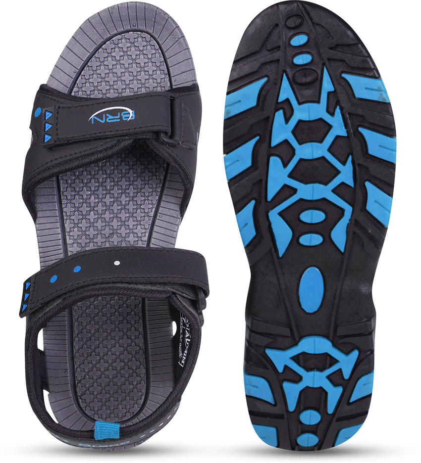 Brano Men Black Sports Sandals Buy Brano Men Black Sports