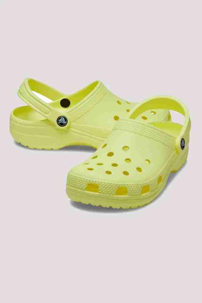Yellow crocs womens size 7 sales