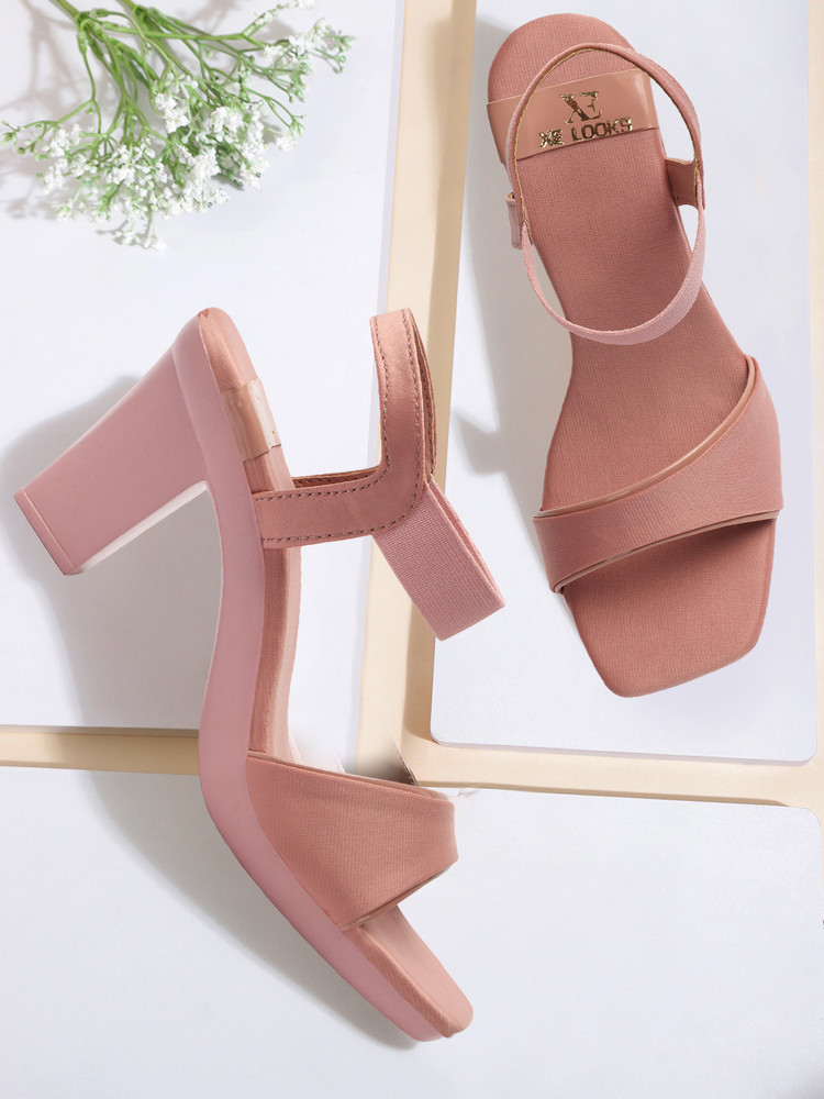 Blush pink best sale 3 inch heels